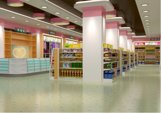 母婴店货架案例